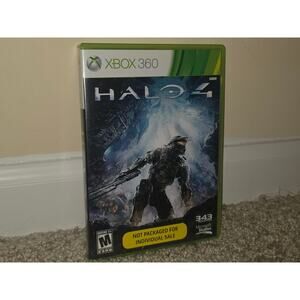 Halo 4 Xbox 360 Video Game Microsoft Shooter 2012 2 Discs